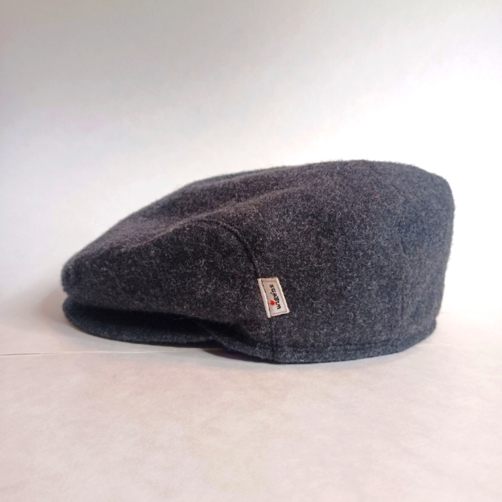WIGENS Oscar Charcoal Gray Wool CAP